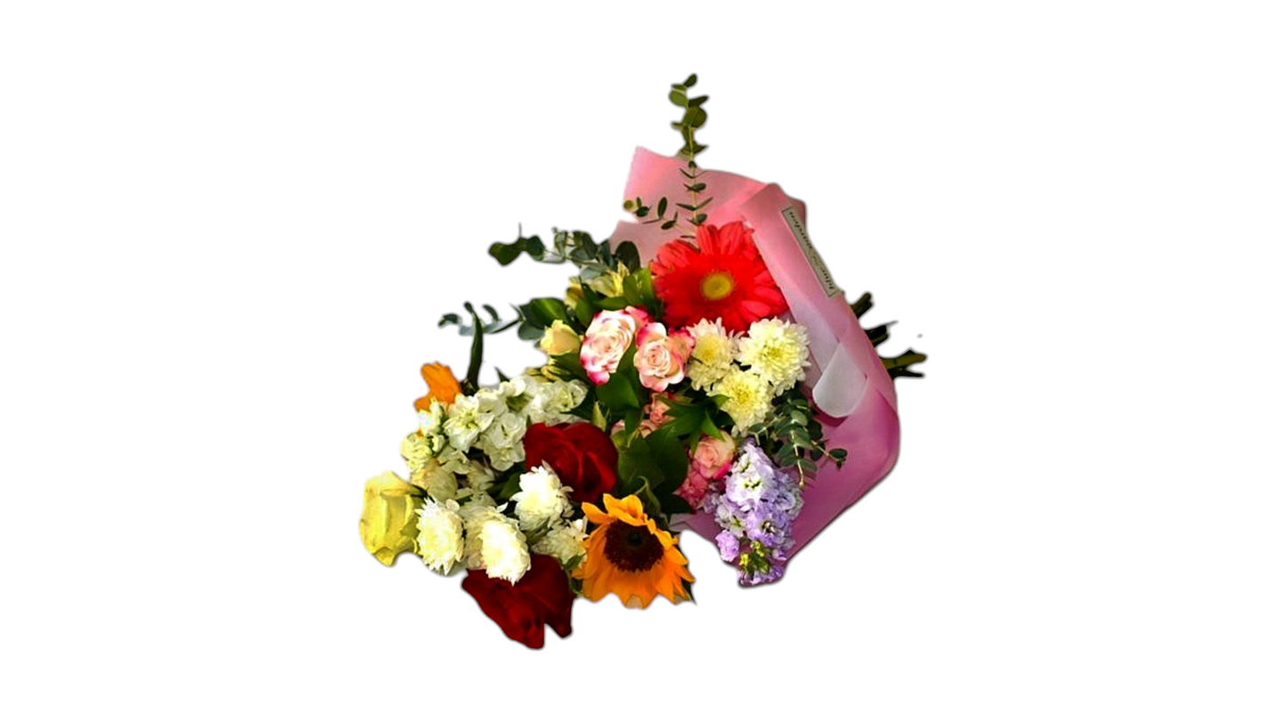 Bouquet Of Seasonal Flowers Horizontal Nο.2 - BG Flowers