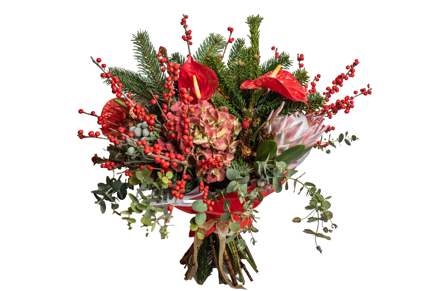 Christmas Bouquet Round