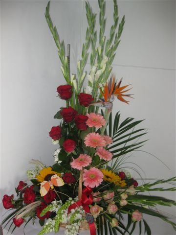 Flower Arrangement 1 - #bluegardenflowers#